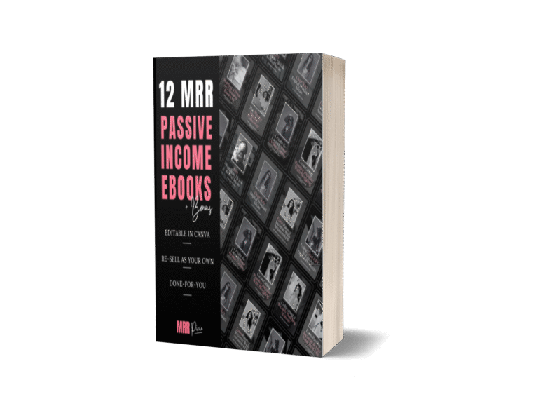 🚀 Unlock Passive Income with the MRR Passive Income eBook Bundle